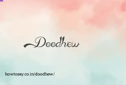 Doodhew