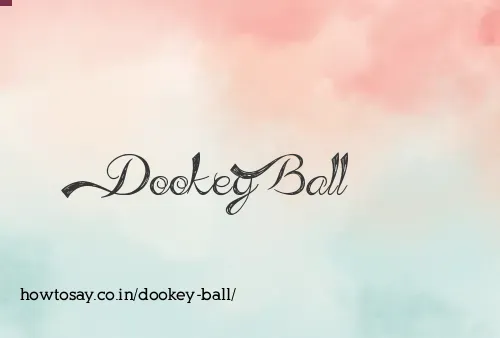 Dookey Ball