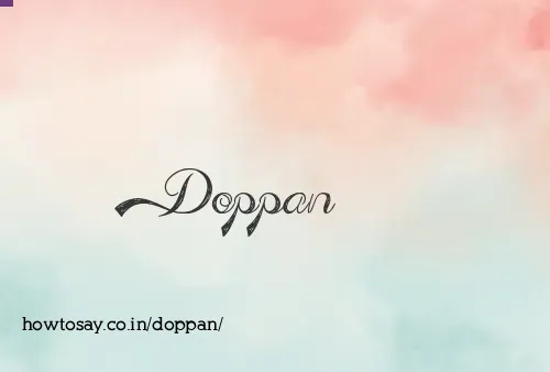Doppan