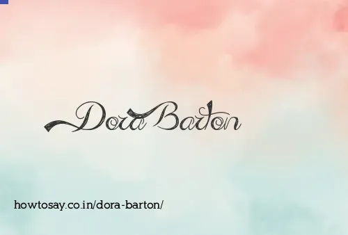 Dora Barton
