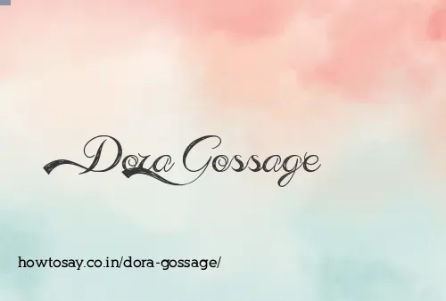 Dora Gossage