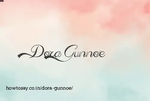 Dora Gunnoe