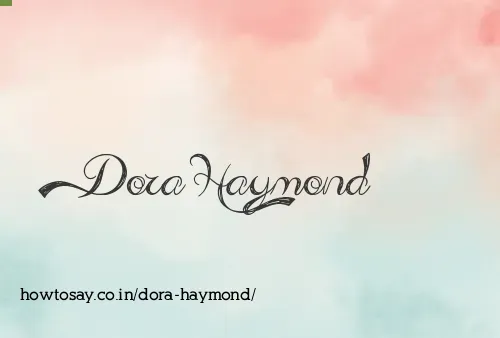 Dora Haymond