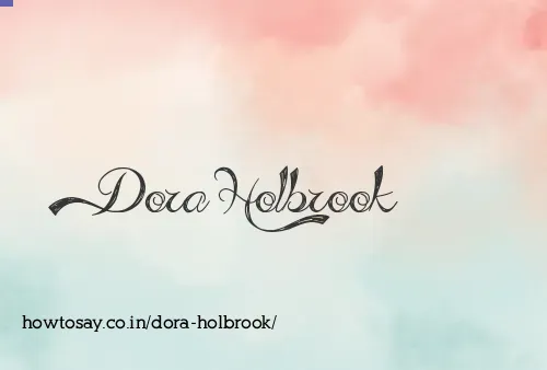 Dora Holbrook