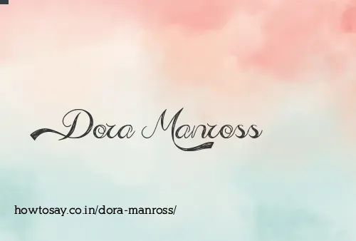 Dora Manross