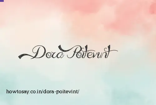 Dora Poitevint
