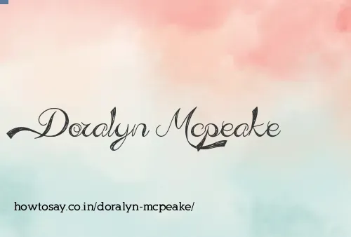 Doralyn Mcpeake