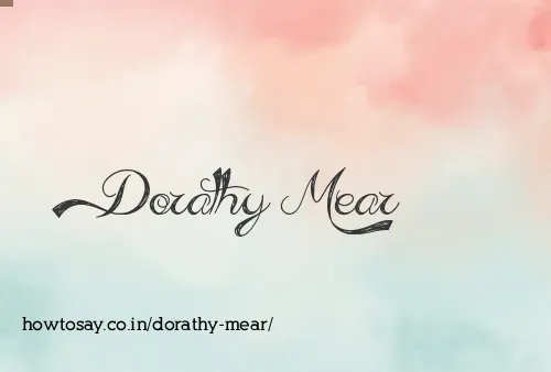 Dorathy Mear