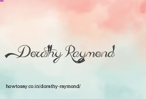 Dorathy Raymond