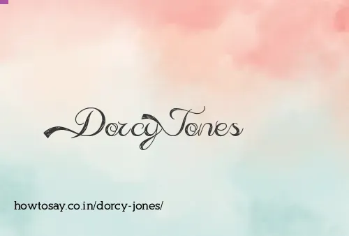 Dorcy Jones