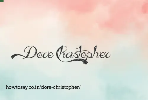 Dore Christopher