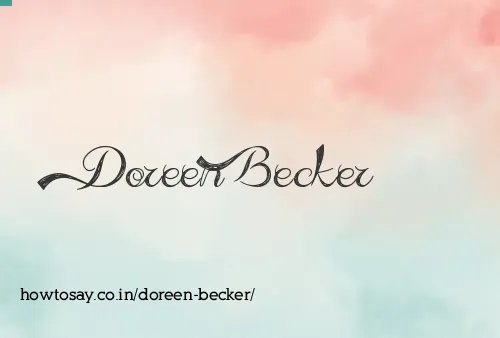 Doreen Becker