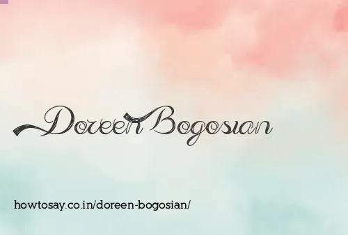 Doreen Bogosian