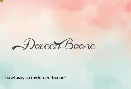 Doreen Boone