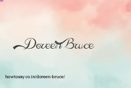 Doreen Bruce