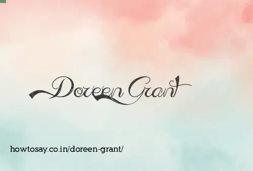 Doreen Grant