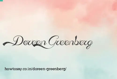 Doreen Greenberg
