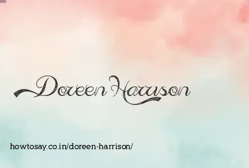 Doreen Harrison