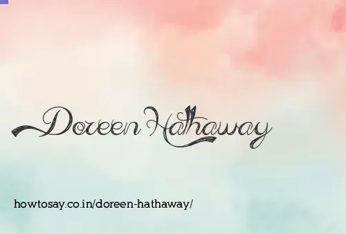 Doreen Hathaway