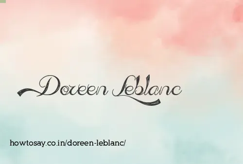 Doreen Leblanc