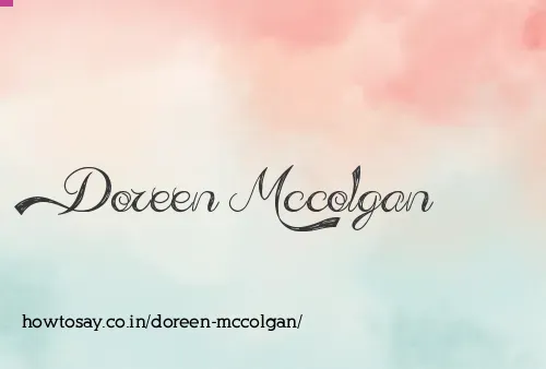 Doreen Mccolgan