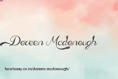 Doreen Mcdonough
