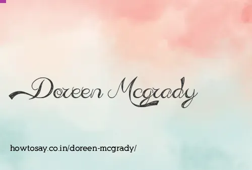 Doreen Mcgrady