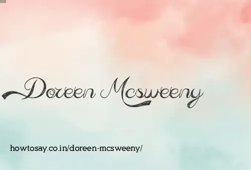 Doreen Mcsweeny