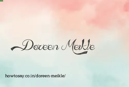 Doreen Meikle