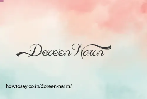 Doreen Nairn