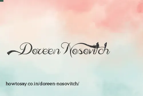 Doreen Nosovitch