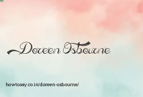 Doreen Osbourne
