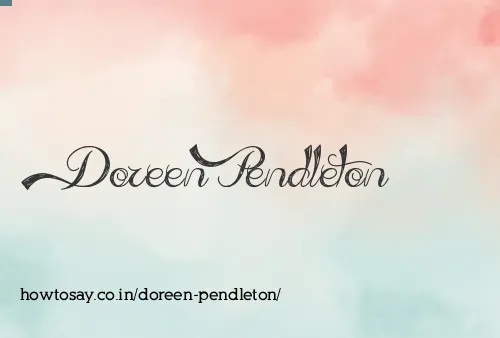 Doreen Pendleton