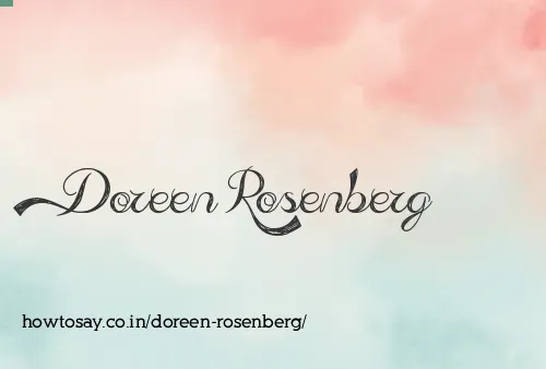 Doreen Rosenberg