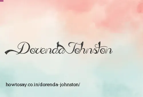 Dorenda Johnston