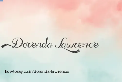 Dorenda Lawrence