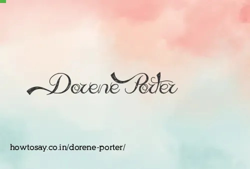 Dorene Porter