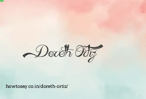 Doreth Ortiz