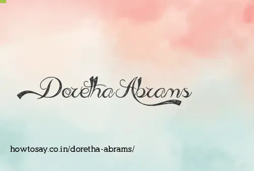 Doretha Abrams