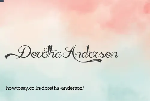 Doretha Anderson