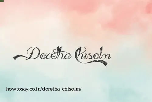 Doretha Chisolm