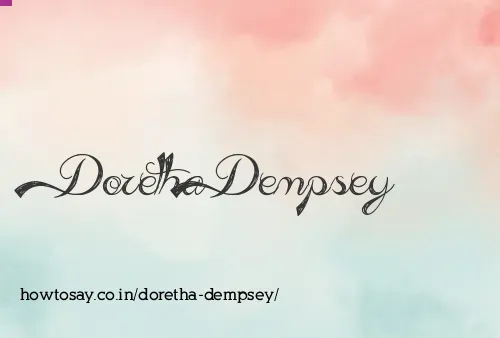 Doretha Dempsey
