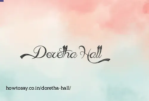 Doretha Hall