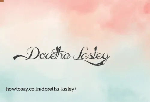 Doretha Lasley