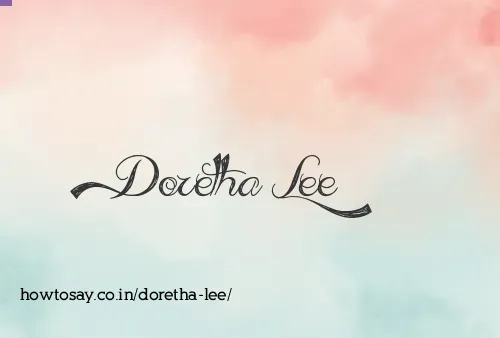 Doretha Lee