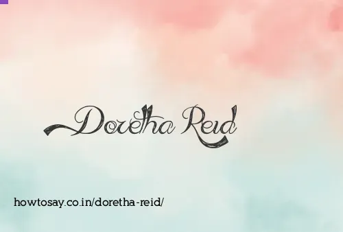 Doretha Reid
