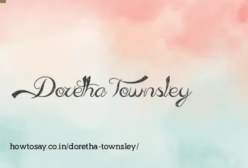 Doretha Townsley