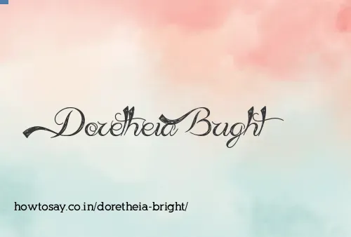 Doretheia Bright