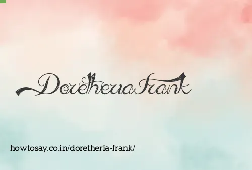 Doretheria Frank