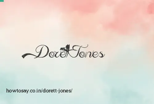 Dorett Jones